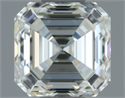 Natural Diamond 1.00 Carats, Asscher with  Cut, I Color, VVS1 Clarity and Certified by IGI