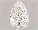 Natural Diamond 0.75 Carats, Pear with  Cut, H Color, I1 Clarity and Certified by GIA