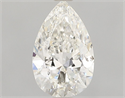 Natural Diamond 0.75 Carats, Pear with  Cut, H Color, I1 Clarity and Certified by GIA