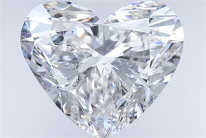 Picture of Natural Diamond 2.01 Carats, Heart with  Cut, E Color, SI2 Clarity and Certified by GIA