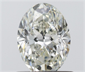 Diamante Natural 0.70 quilates, Ovalado , Color I, claridad VVS2 y certificado IGI