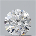 Natural Diamond 0.70 Carats, Round with Excellent Cut, F Color, VS2 Clarity and Certified by GIA