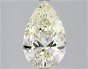 Natural Diamond 2.01 Carats, Pear with  Cut, K Color, SI2 Clarity and Certified by HRD
