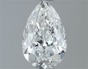 Foto Diamante Natural 0.80 quilates, De pera , Color G, claridad SI2 y certificado GIA de