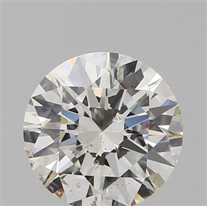 0.70 Carats, ROUND Diamond with Excellent Cut, I Color, SI2 Clarity and Certified by GIA