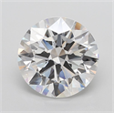 Lab Grown Diamond 8.08 Carats, Round with Excellent Cut, G Color, VVS2 Clarity and Certified by IGI