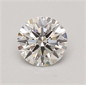 Lab Grown Diamond 0.71 Carats, Round with Ideal Cut, D Color, VS1 Clarity and Certified by IGI