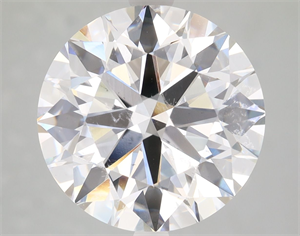 Picture of Lab Grown Diamond 5.59 Carats, Round with Ideal Cut, F Color, VS1 Clarity and Certified by IGI
