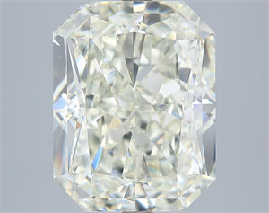 Picture of Natural Diamond 8.01 Carats, Radiant with  Cut, I Color, VS2 Clarity and Certified by IGI
