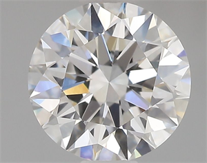 Picture of Lab Grown Diamond 1.03 Carats, Round with Ideal Cut, E Color, VVS2 Clarity and Certified by IGI