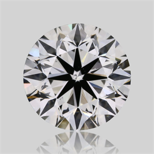 Picture of Natural Diamond 0.70 Carats, Round with Very Good Cut, F Color, VVS1 Clarity and Certified by GIA