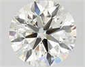 Natural Diamond 2.00 Carats, Round with Excellent Cut, J Color, VVS2 Clarity and Certified by GIA