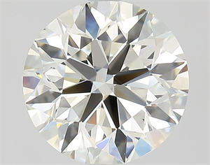 Picture of Natural Diamond 2.00 Carats, Round with Excellent Cut, J Color, VVS2 Clarity and Certified by GIA
