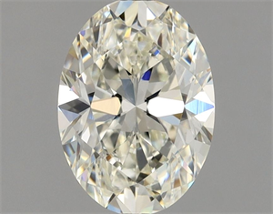Picture of Natural Diamond 0.91 Carats, Oval with  Cut, H Color, VVS1 Clarity and Certified by GIA