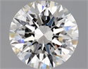 Diamante Natural 1.52 quilates, Redondo , Color F, claridad VS2 y certificado GIA