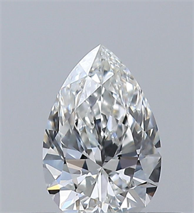 Foto Diamante Natural 0.30 quilates, De pera , Color G, claridad VS1 y certificado GIA de