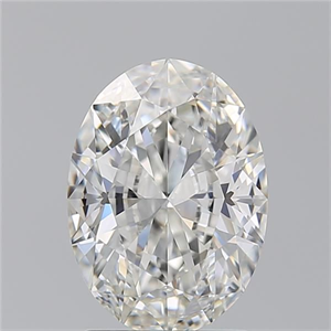 Picture of Natural Diamond 2.01 Carats, Oval with  Cut, G Color, VVS1 Clarity and Certified by GIA