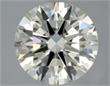 Diamante Natural 1.06 quilates, Redondo , Color N, claridad VVS1 y certificado GIA
