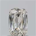 Natural Diamond 0.90 Carats, Cushion with  Cut, J Color, SI1 Clarity and Certified by GIA