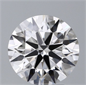 Lab Grown Diamond 3.50 Carats, Round with Ideal Cut, D Color, VVS2 Clarity and Certified by IGI