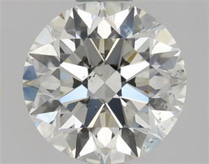 Picture of Natural Diamond 0.80 Carats, Round with Excellent Cut, K Color, SI1 Clarity and Certified by GIA
