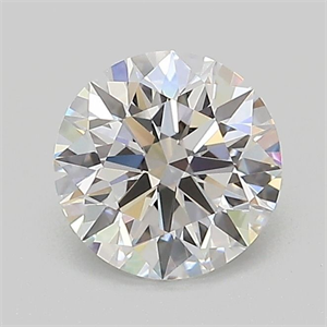 Picture of Lab Grown Diamond 1.06 Carats, Round with Ideal Cut, D Color, VS1 Clarity and Certified by IGI