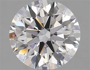 Picture of Lab Grown Diamond 2.85 Carats, Round with Excellent Cut, D Color, VVS1 Clarity and Certified by GIA
