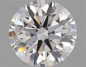 Picture of Lab Grown Diamond 2.85 Carats, Round with Excellent Cut, D Color, VVS1 Clarity and Certified by GIA