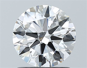 Foto Diamante Natural 1.08 quilates, Redondo , Color F, claridad IF y certificado GIA de