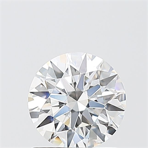 Picture of Lab Grown Diamond 1.04 Carats, Round with Ideal Cut, F Color, VVS2 Clarity and Certified by IGI