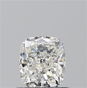 Foto Diamante Natural 0.77 quilates, Del cojín , Color H, claridad VVS2 y certificado GIA de