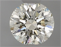 Natural Diamond 0.40 Carats, Round with Excellent Cut, J Color, VS1 Clarity and Certified by IGI