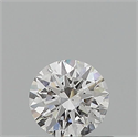 Diamante Natural 0.50 quilates, Redondo , Color E, claridad SI1 y certificado GIA