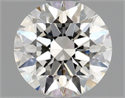 Diamante Natural 0.70 quilates, Redondo , Color H, claridad IF y certificado GIA