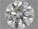 Natural Diamond 0.70 Carats, Round with Excellent Cut, D Color, SI1 Clarity and Certified by GIA