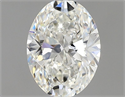 Diamante Natural 0.50 quilates, Ovalado , Color G, claridad VVS1 y certificado GIA
