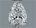 Natural Diamond 0.51 Carats, Pear with  Cut, I Color, SI1 Clarity and Certified by GIA
