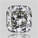 Diamante Natural 0.53 quilates, Del cojín , Color H, claridad VS1 y certificado GIA