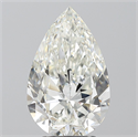 Natural Diamond 3.51 Carats, Pear with  Cut, I Color, VS1 Clarity and Certified by GIA