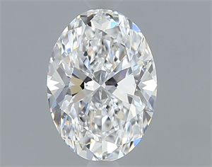 Picture of Natural Diamond 0.60 Carats, Oval with  Cut, E Color, VVS2 Clarity and Certified by GIA