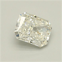 Natural Diamond 1.01 Carats, Radiant with  Cut, I Color, SI2 Clarity and Certified by GIA