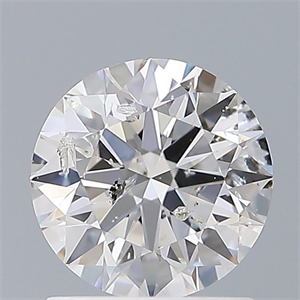 Foto Diamante Natural 1.00 quilates, Redondo , Color E, claridad I1 y certificado GIA de