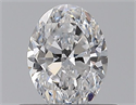 Diamante Natural 0.40 quilates, Ovalado , Color D, claridad VS1 y certificado GIA