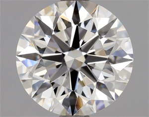 Picture of Natural Diamond 1.55 Carats, Round with Excellent Cut, G Color, VVS2 Clarity and Certified by GIA
