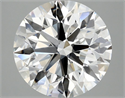 Lab Grown Diamond 5.02 Carats, Round with Excellent Cut, E Color, VVS2 Clarity and Certified by IGI