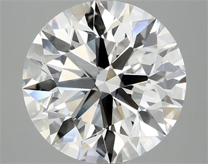 Picture of Lab Grown Diamond 5.02 Carats, Round with Excellent Cut, E Color, VVS2 Clarity and Certified by IGI