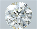 Diamante Natural 1.90 quilates, Redondo , Color J, claridad VVS2 y certificado GIA