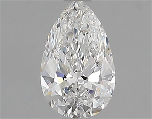 Picture of Natural Diamond 0.70 Carats, Pear with  Cut, F Color, SI1 Clarity and Certified by GIA
