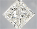 Natural Diamond 0.80 Carats, Princess with  Cut, F Color, VS1 Clarity and Certified by IGI
