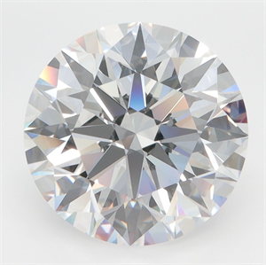 Picture of Lab Grown Diamond 5.03 Carats, Round with Excellent Cut, D Color, VVS1 Clarity and Certified by GIA